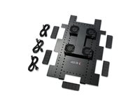 APC Roof Fan Tray - Bakke til blæser i rack - AC 208/230 V - sort - for NetShelter SX Enclosure with Sides ACF502