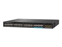 Cisco Catalyst 3650-12X48UQ-S - Switch - L3 - Administreret - 36 x 10/100/1000 (UPOE) + 12 x 100/1000/2.5G/5G/10G (UPOE) + 4 x 10 Gigabit SFP+ (uplink) - desktop, monterbar på stativ - UPOE (660 W) WS-C3650-12X48UQ-S