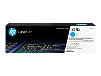 HP 219X - Højtydende - cyan - original - LaserJet - tonerpatron (W2191X) - for Color LaserJet Pro MFP 3302fdn W2191X
