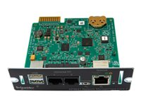 APC Network Management Card 3 with PowerChute Network Shutdown & Environmental Monitoring - Adapter for fjernadministration - 1GbE - 1000Base-T - for P/N: SMTL2200RM2UC, SMTL3000RM2UC, SMTL3000RM2UCNC, SRTL10KRM4UT, SRTL8KRM4UT AP9641