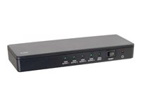 C2G 4-Port HDMI Splitter 4K30 - Video-/audiosplitter - 4 x HDMI - desktop 82058
