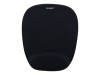 Kensington Foam Mouse Wristrest - Musemåtte med håndledsstøtte - sort 62384