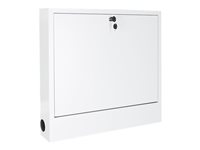 Multibrackets M Public Computer Security Cabinet I - Sikkerhedskabinet for bærbar pc - vægmonterbar, monterbar under skrivebord, gulvmonterbar - hvid 7350073731275
