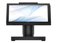 HP Engage - Kundedisplay - 6.6" - berøringsskærm - 1400 x 720 - 400 cd/m² - 1000:1 - 25 ms - USB - sort - USB - for Engage One Essential 9YH48AA