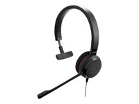 Jabra Evolve 20 UC mono - Headset - på øret - kablet - USB-C, USB-A - støjisolerende - Alcatel-Lucent Certified, Avaya Certified, Certified for Microsoft Teams, Cisco Certified, Unify Certified 4993-829-269
