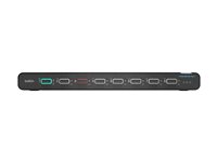 Belkin Universal Secure - 2nd Generation - KVM / audio-switch - 8 x KVM / audio - 1 lokalbruger - desktop, monterbar på stativ - TAA-kompatibel F1DN108KVM-UN-4