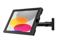 Compulocks iPad 10th-11th (A16) Gen Swell Enclosure Swing Wall Mount Black - Indelukke - for tablet - sort - skærmstørrelse: 10.9" - for Apple 10.9-inch iPad Wi-Fi, Wi-Fi + Cellular 827B209SWLB