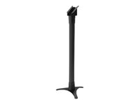 Compulocks VESA Portable Floor Stand - Stativ - for LCD display - aluminium - sort - gulvstående 147B