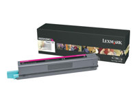 Lexmark - Højtydende - magenta - original - tonerpatron - for Lexmark X925de, X925de 4, X925dte X925H2MG
