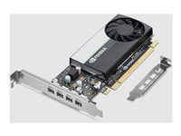 NVIDIA - Grafikkort - T400E - 4 GB GDDR6 - PCIe 3.0 x16 - 4 x Mini DisplayPort - brun kasse 4X61S79336
