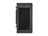 APC NetShelter WX AR106VI - Kabinet - vægmonterbar - sort - 6U - 19" AR106VI