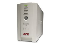 APC Back-UPS CS 350 - UPS - AC 120 V - 210 Watt - 350 VA - USB - output-stikforbindelser: 6 - beige BK350