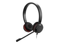 Jabra Evolve 30 II UC stereo - Headset - på øret - kablet - USB-C, USB-A - støjisolerende - Alcatel-Lucent Certified, Avaya Certified, Certified for Microsoft Teams, Cisco Certified, Unify Certified 5399-829-369