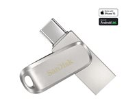 SanDisk Ultra Dual Drive Luxe - USB flashdrive - 512 GB - USB 3.2 Gen 1 / USB-C SDDDC4-512G-G46