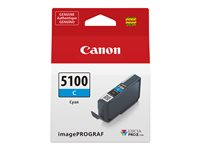 Canon PFI-5100 C - 14.4 ml - cyan - original - hængekasse - blækbeholder - for imagePROGRAF PRO-310 6953C001