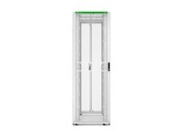 APC NetShelter SX Gen 2 - Rack kabinet - 2258 H x 750W x 1200D mm, med Sides - gulvstående - hvid - 48U - 19" AR3357W2