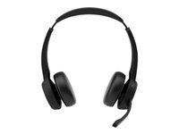 Cisco Headset 722 - Headset - på øret - Bluetooth - trådløs - carbon-sort - Cisco Webex Certified BUN-722+CAMD-C-WW