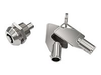 Compulocks Replacement LockHead and Keys #25 - Komponenter til montering (låsende hovedsamling, 2 nøgler) LHKA25