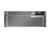 APC Smart-UPS Ultra SRTL8KRM4UI - UPS (rackversion) (høj densitet) - online - AC 230 V - 8000 Watt - 8000 VA - Litiumion - output-stikforbindelser: 12 - 4U - sølvgrå - for P/N: AP9335T, AP9335TH, AP9640, AP9641, AP9810, AP9834, SRTL180RM2UBP, SRTRK2, SRYLBM SRTL8KRM4UI