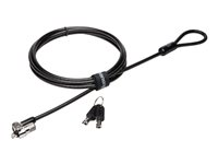 Kensington MicroSaver 2.0 Keyed Laptop Lock - Sikkerhedskabel - sølv K65042M