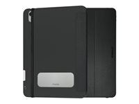 OtterBox React Series - Flipomslag til tablet - sort - for Apple 11-inch iPad Air M2 Wi-Fi, M2 Wi-Fi + Cellular, M3 Wi-Fi, M3 Wi-Fi + Cellular 77-93885