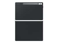 Samsung EF-BX810 - Flipomslag til tablet - sort - for Galaxy Tab S9 FE+, Tab S9+ EF-BX810PBEGWW