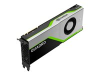 NVIDIA Quadro RTX 6000 Graphics Accelerator - Grafikkort - Quadro RTX 6000 - 24 GB GDDR6 - PCIe 3.0 x16 - 4 x DisplayPort, USB-C - remarketed - for ProLiant XL270d Gen10, XL270d Gen10 for HPE Ezmeral Container Platform R0Z45AR