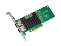Intel X710-T2L Dual Port 10GbE BASE-T Adapter - Customer Install - netværksadapter - PCIe - 10Gb Ethernet x 2 - med Overtag garantien af Dell-systemet ELLER et års hardware-garanti 540-BCSC