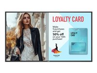 Philips 50BDL6017P - 50" Diagonal klasse (49.5" til at se) - P-Line 6000 Series LED-bagbelyst LCD paneldisplay - digital skiltning - 4K UHD (2160p) 3840 x 2160 50BDL6017P/00