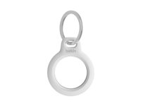 Belkin - Sikker holder for anti-tab Bluetooth-mærke - hvid - for Apple AirTag F8W973BTWHT