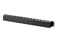 APC Easy Rack - Stativkabelorganisator (vandret( - sort - 1U - 19" ER7HCM