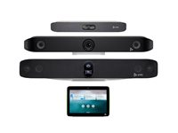 HP Poly Studio X72 - All-in-One videobarre (videobarre, Poly TC10 berøringscontroller) - Zoom Certified, Certified for Microsoft Teams - sort - power adapter included A4MA7AA#ABB