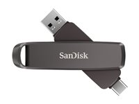 SanDisk Extreme PRO Dual Drive - USB flashdrive - 512 GB - USB-C 3.2 Gen 2 SDDDE1-512G-G46