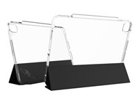 Zagg Crystal Palace - Flipomslag til tablet - ultratynd - grafen - klar - for Apple 13-inch iPad Pro Wi-Fi, Wi-Fi + Cellular 702314336
