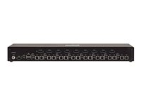 Tripp Lite Secure KVM Switch, 8-Port, Single Head, DisplayPort to DisplayPort, 4K, NIAP PP4.0, Audio, CAC, TAA - KVM / audio-switch - 8 x KVM / audio / USB - 1 lokalbruger - desktop - TAA-kompatibel - for P/N: P783-006, P783-010, UR022-001, UR030-006, WEXT1G, WEXT2G B002-DP1AC8-N4