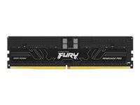 Kingston FURY Renegade Pro - DDR5 - sæt - 128 GB: 8 x 16 GB - DIMM 288-PIN - 4800 MHz / PC5-38400 - CL36 - 1.1 V - registreret - on-die ECC KF548R36RBK8-128