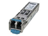 Cisco - SFP (mini-GBIC) transceiver modul - 1GbE, 2Gb Fibre Channel - 1000Base-DWDM - SC/PC enkelttilstand - 1538.19 nm - for Cisco 29XX, 39XX; Catalyst 3750, ESS9300; Ethernet Services Plus Extended Transport 20 DWDM-SFP-3819=