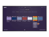 NEC MultiSync M491-MPi4 - 49" Diagonal klasse M Series LED-bagbelyst LCD paneldisplay - digital skiltning - 4K UHD (2160p) 3840 x 2160 - HDR - kantbelyst - sort, pantone 426M 60005381