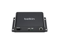 Belkin - KVM / audio forlænger - sender - DisplayPort, HDMI - over fiberoptik - USB - 6 porte - op til 300 m - TAA-kompatibel F1DN-KVM-EXTFI