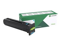 Lexmark - Højtydende - cyan - original - tonerpatron LCCP, LRP - for Lexmark CX820de, CX820dtfe, CX825de, CX825dte, CX825dtfe, CX860de, CX860dte, CX860dtfe 82K2HC0