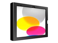 Compulocks iPad 10th-11th (A16) Gen Swell Enclosure Wall Mount Black - Indelukke - for tablet - sort - skærmstørrelse: 10.9" - vægmonterbar - for Apple 10.9-inch iPad Wi-Fi, Wi-Fi + Cellular 209SWLB