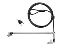 Kensington Slim N17 2.0 - Sikkerhedskabelslås - ens-nøglet til kileformede åbninger K60509L