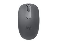 Logitech M196 - Mus - højre- og venstrehåndet - optisk - 3 knapper - trådløs - Bluetooth - grafit 910-007459