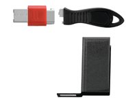 Kensington USB Port Lock with Cable Guard - Rectangular - USB port blokker K67914WW