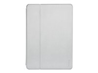 Targus Click-In - Flipomslag til tablet - polyurethan, termoplastisk polyuretan (TPU) - sølv - 10.2" - 10.5" - for Apple 10.2-inch iPad (7th generation, 8th generation); 10.5-inch iPad Air (3rd generation); 10.5-inch iPad Pro THZ85011GL