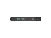 Belkin Universal Secure Single-Head - KVM / audio-switch - 4 x KVM / audio - 1 lokalbruger - desktop F1DN104KVM-UN-4