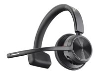 HP Poly Voyager 4310 - Voyager 4300 UC series - headset - på øret - Bluetooth - trådløs, kablet - sort - Zoom Certified 76U48AA