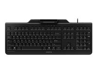 CHERRY SECURE BOARD 1.0 - Tastatur - med NFC - USB - Pan Nordic - tastkontakt: CHERRY LPK - sort JK-A0400PN-2