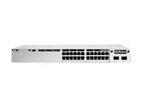 Cisco Catalyst 9300 - Network Essentials - switch - L3 - Administreret - 24 x 10/100/1000 (PoE+) - monterbar på stativ - PoE+ (445 W) C9300-24P-E