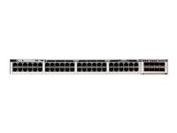 Cisco C9350-48T - Switch - L3 - Administreret - 48 x 10/100/1000 - desktop, monterbar på stativ C9350-48T